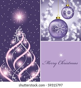 Christmas Card Background. eps10.