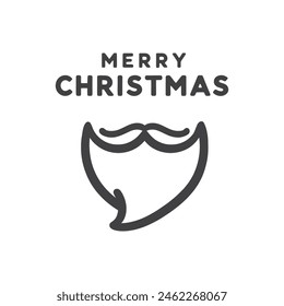 Christmas card, Background, Merry Christmas, Santa, vector