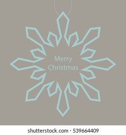 Christmas card background. New year vector illustration.