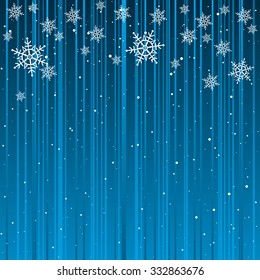 Christmas card background ornaments