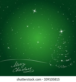 Christmas Card Background Vector
