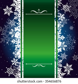 christmas card background vector 