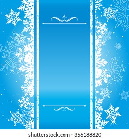 christmas card background vector 