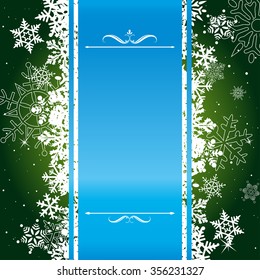christmas card background vector 