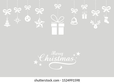Christmas Card Background Vector Design
