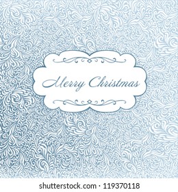 Fondo de la tarjeta de Navidad. Ilustración del vector, EPS8