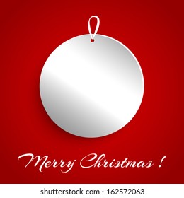 Christmas card background. vector illustration