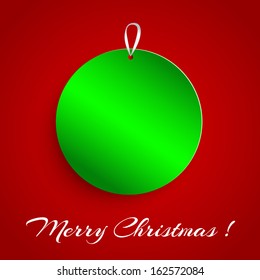 Christmas card background. vector illustration