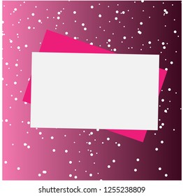 Christmas card with beautiful balls

