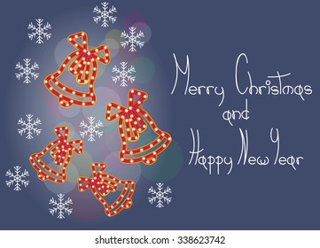 christmas card bells