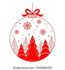 Christmas card decoration. christmas vector elements