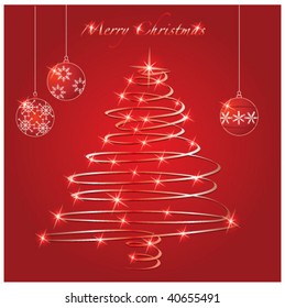 Christmas card design editable vector file