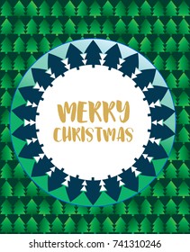 Christmas card design, merry christmas vector, simple minimal design