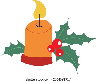 Christmas card design for print or use as poster, flyer, banner or T Shirt