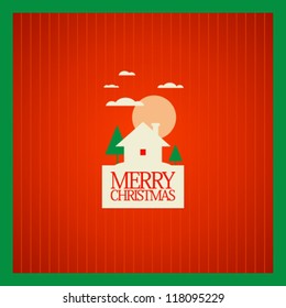 plantilla de diseño de tarjetas de Navidad.