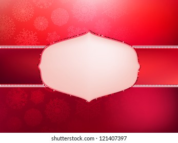 Christmas card design template.  + EPS8 vector file