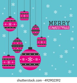 Christmas card design. vector illustration
