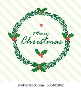 Christmas card, christmas elements, isolated high resolution