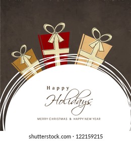 Christmas Card. EPS 10.