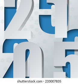 Christmas card. Eps10 Vector illustration