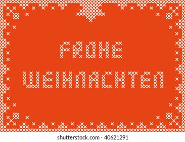Christmas Card in german language