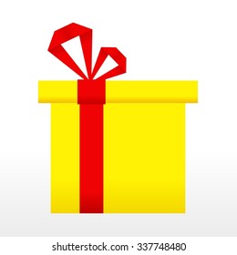 Christmas card gift box
