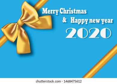 Christmas card,  Gift Box
design style, paper cutting, vector illustration