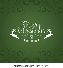 Christmas Card with Greetings