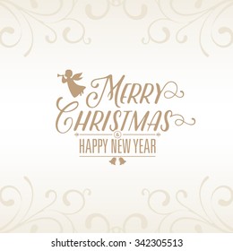 Christmas Card with Greetings