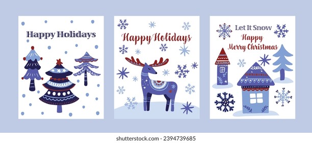christmas card holiday pattern new year christmas pattern merry christmas vector snowflake reindeer house file