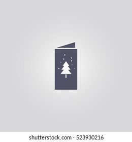 Christmas card icon