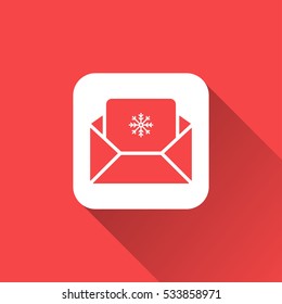 Christmas card icon