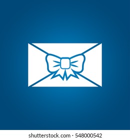 Christmas card icon