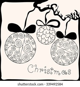 Christmas card - Merry Christmas 