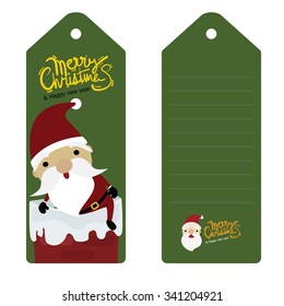 Christmas card, Merry Christmas card collection, vector isolated
