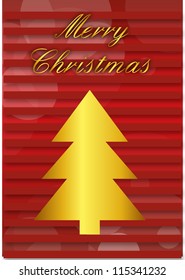 christmas card, Merry christmas lettering