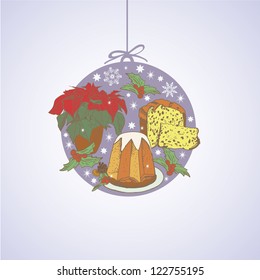 Christmas card on Italian traditions
