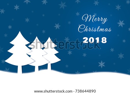 christmas card paper spruce 2018 on stock vector royalty free christmas card cover