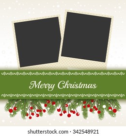 Christmas Card with Photo Frame