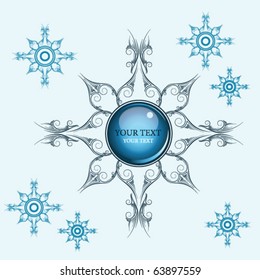 christmas card with place for your text