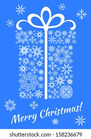 Christmas card - present
