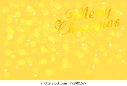 Christmas card with sparkles