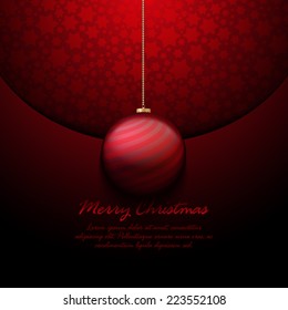 Christmas card template