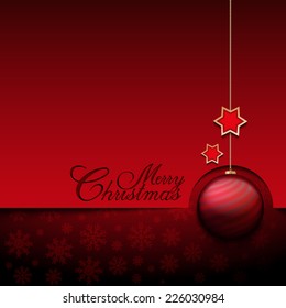 Christmas card template