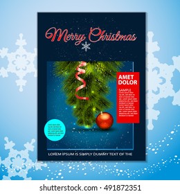 Christmas card template