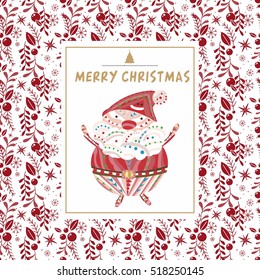 Christmas card template