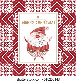 Christmas card template