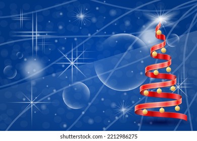 christmas card template banner vector illustration background