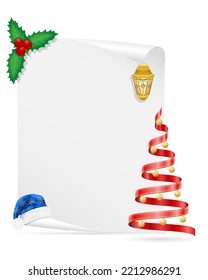 patrón de tarjeta de navidad banner ilustración vectorial fondo