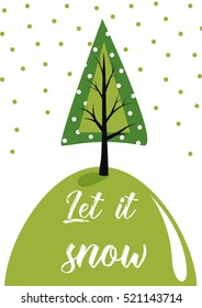 Christmas card template.  illustration. New Year collection. Greeting seasonal for scrapbooking and invitations.